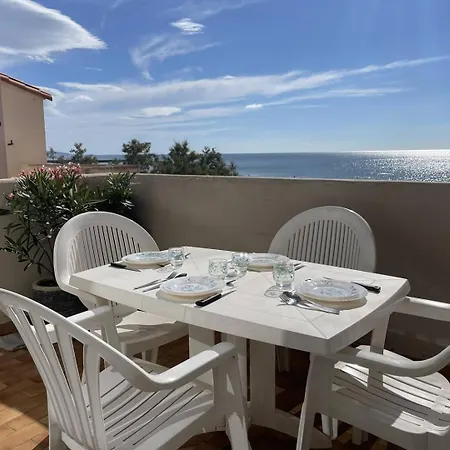010 Cap D'agde, 2 Pieces Vue Avec Parking Secteur Roquille 아파트 아그
